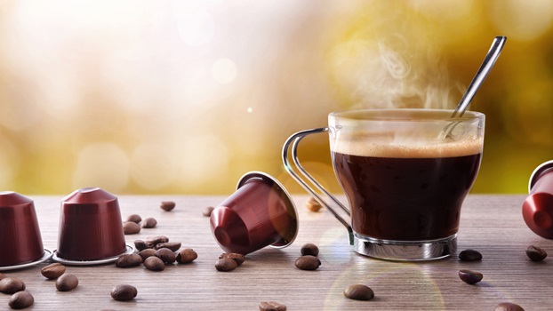 capsule caffè e tazzina